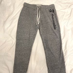 Abercrombie jogger sweatpants
